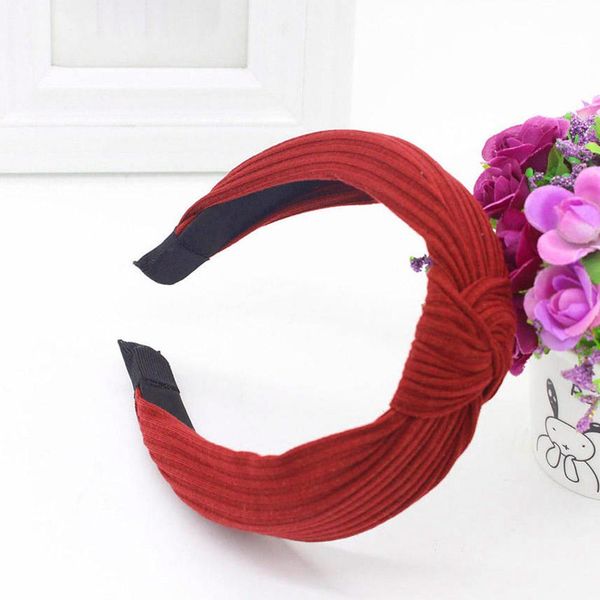 

vintage solid floral print headband cross knot twist women hairband turban hair hoop headband headwear girls hair accessories q sqcyaf