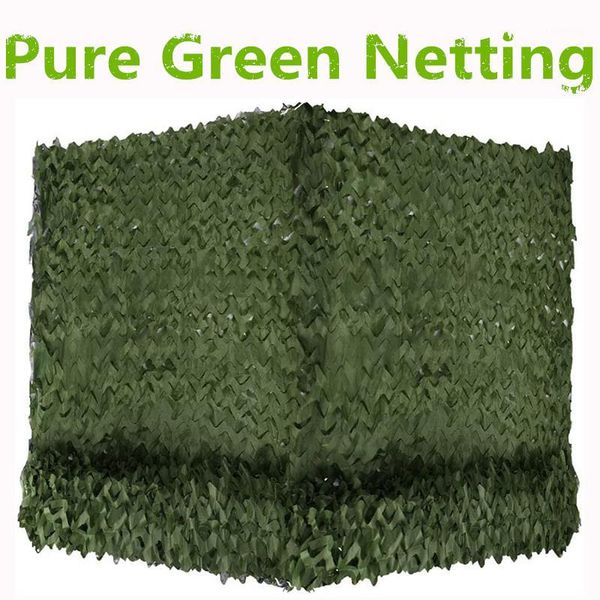 

tents and shelters pure green netting camping shooting hunting blinds watching hide sun shelter camouflage net christmas party decoration1