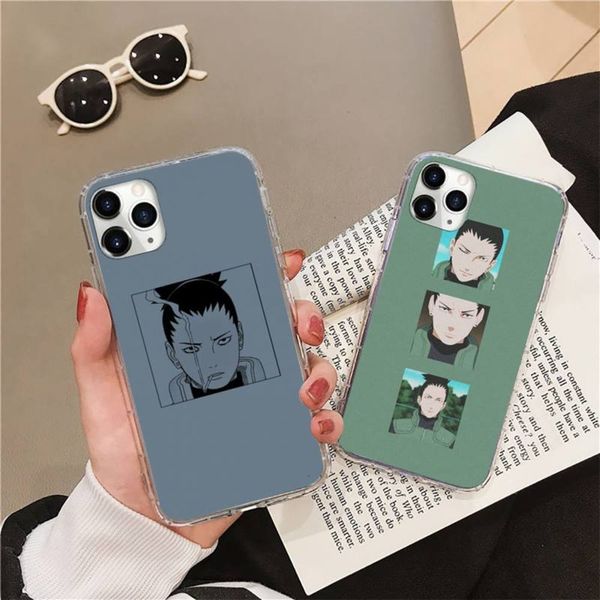 

naruto shippuden animation - cartoon shikamaru animation coke cover case for vip 125 5s 5c se 6 6s 7 8 plus x 11 pro max