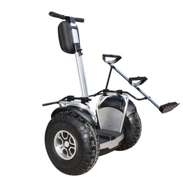 Nuovo carrello elettrico da golf a due scooter auto -bilanciamento con l'app da 19 pollici 1200w 60V fuori strada da golfs scooter elettrico per adulti