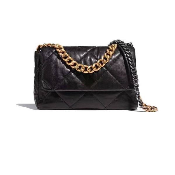 

genuine leather handbag women 2020 new chain inclined shoulder messenger bag woman lambskin ling's messenger vintage the designer handb