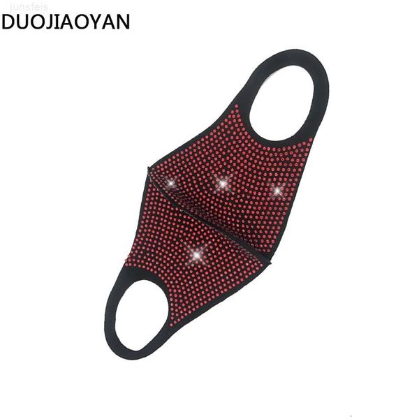 

mascarilla flash funny bling diamond rhinestone nightclub party personalized polyester spandex custom glass drill with dhl
