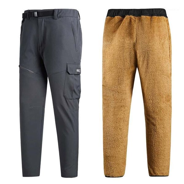 

running pants warm sport pant men 2 in 1 sweatpants 7xl 8xl winter trousers male detachable pieces style big size fleece gym jogging pants1, Black;blue