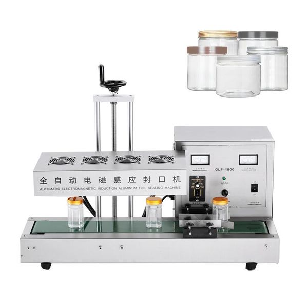 

new product automatic stainless steel glass jar plastic bottle cap induction sealing machine aluminum foil sealing machine