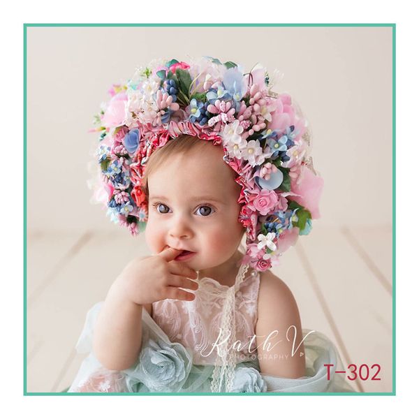 

newborn headcrown pgraphy props,baby handmade headband pgraphy props lj201105
