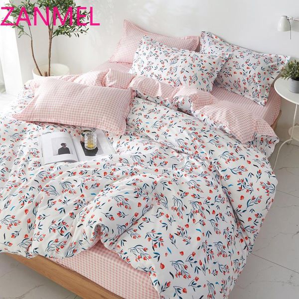 

size bed sheet set king size duvet cover bed linen pillowcase double bedspread and beddings set cats printed bedding