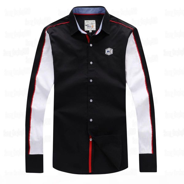 

edenpark homme polo men polo full sleeve nice design business casual pure cotton size m to 3xl fast shipping discount selling, White;black