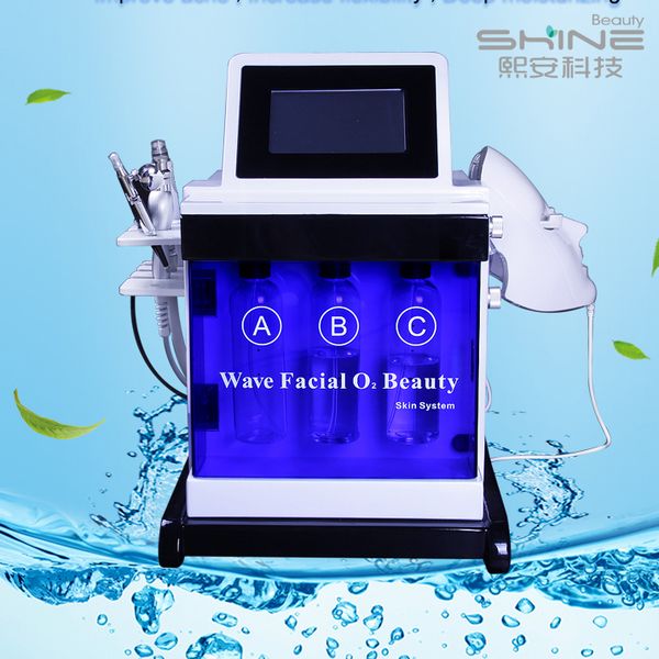 

acne improving pdt mask skin whitening machine microdermabrasion peeling hydro dermabrasion cleaning skin machine oxygen facial rf machine