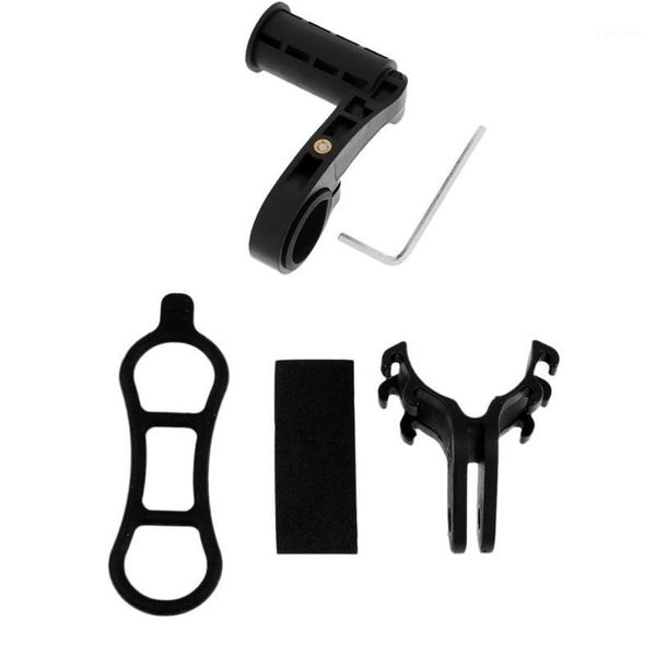 

bike lights 2pcs handlebar extended bracket holder for speedometer phone1