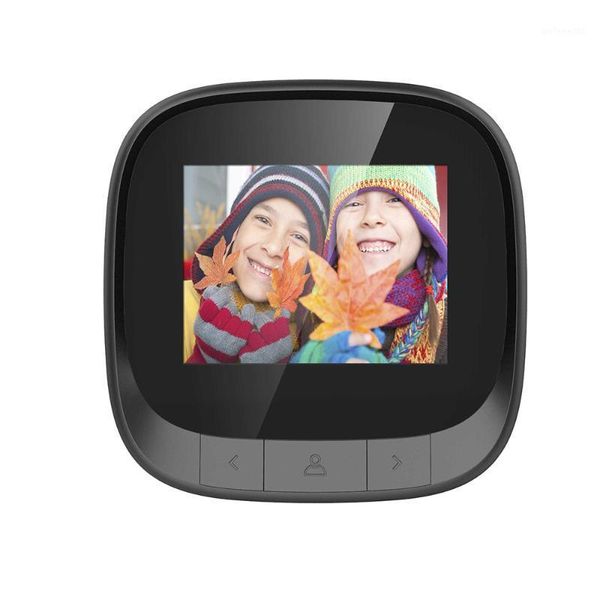 

doorbells 2.4" tft screen electronic door viewer bell camera po recording digital smart 90 degrees wide angle doorbell1