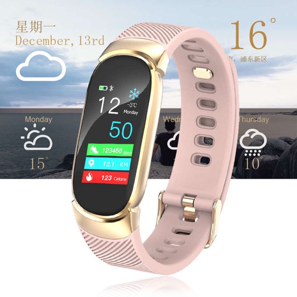 

wristband 2019 brand new lige heart rate monitor healthy exercise mode smart women's watchjk