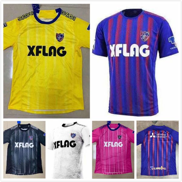 

2020 japan fc tokyo home red blue soccer jerseys 2021 away white d.oliveira morishige keigo 20 21 football shirts okazaki kubo, Black;yellow