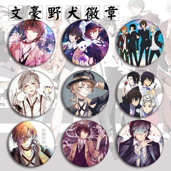 

pins, brooches anime badge cartoon brooch pendant personal gift accessories, Gray
