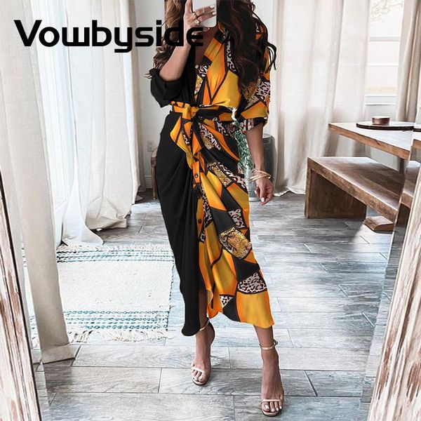 

casual dresses graphic print long sleeve strap slit shirt dress, Black;gray
