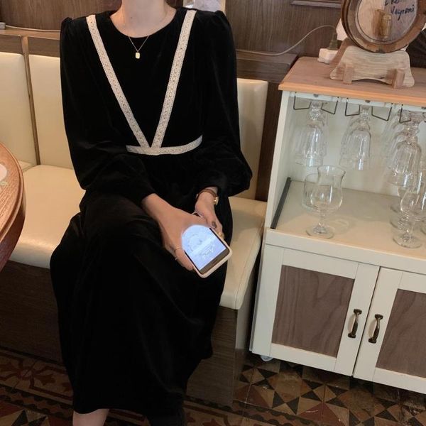 

casual dresses make firm offers socialite french velvet black dress party spot, Black;gray
