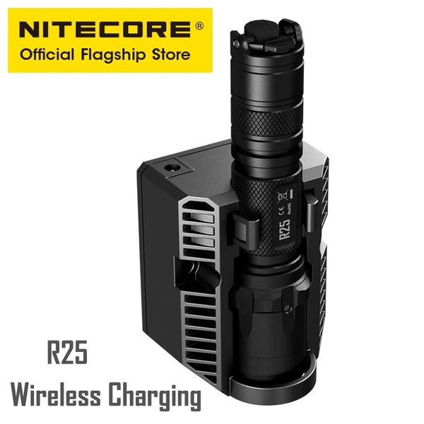 

flashlights torches nitecore r25 lithium battery for intensive light charging tactics 18650