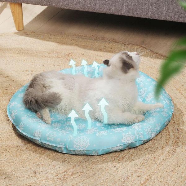 

cat beds & furniture litter cool pad summer ice pet supplies