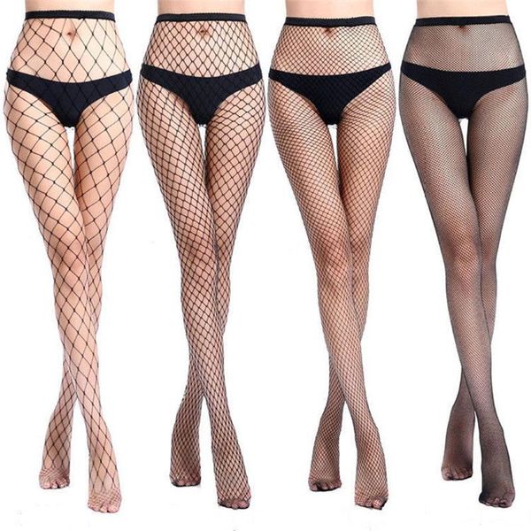 

socks & hosiery women pantyhose mesh fishnet nylon tights long stockings jacquard step foot seam lingerie ladies black, Black;white