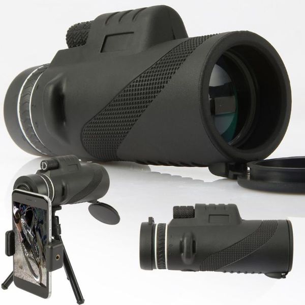 

telescope & binoculars 12x50 high definition bak4 prism hd monocular with smartphone holder tripod for bird watching camping hiking