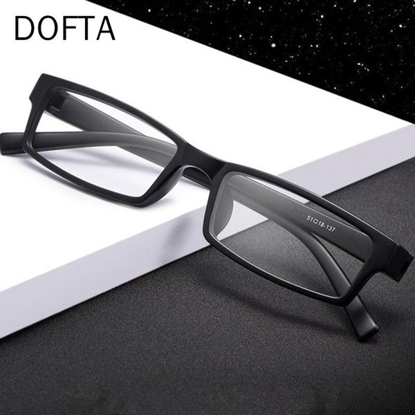 

fashion sunglasses frames dofta tr glasses frame women square myopia prescription eyeglasses men full optical eyewear 5333, Black