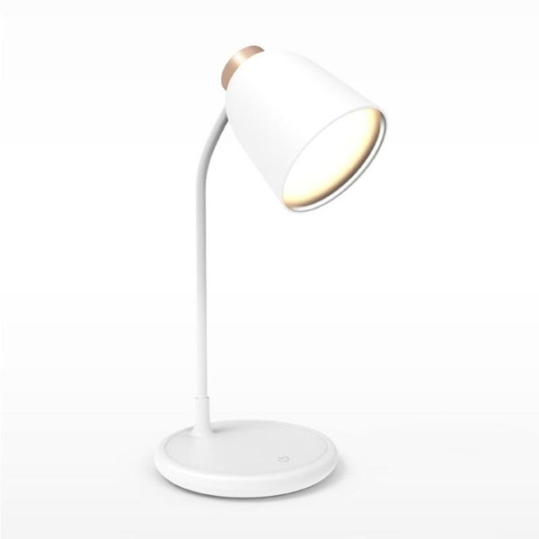 

table lamps reading three color lights led silicone charging touch bed headlamp