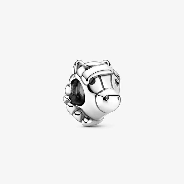 

genuine new arrival 100% 925 sterling silver lovely horse charm fit pandora original european charm bracelet fashion jewelry accessories, Bronze;silver