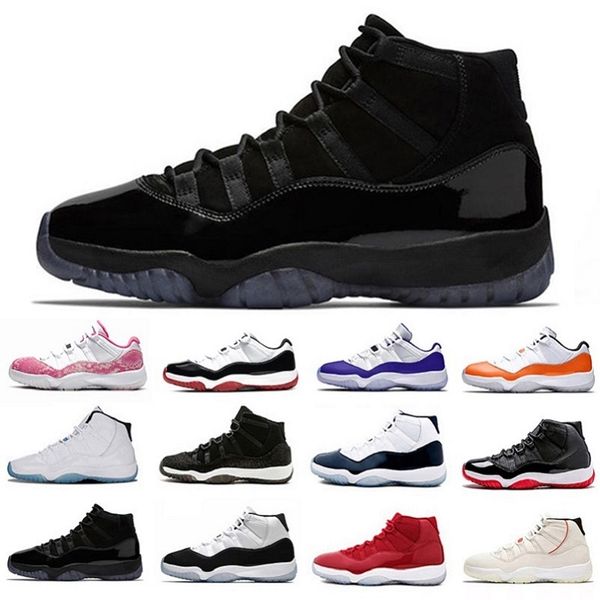 

cap and gown jumpman 11 mens basketball shoes grey suede university blue bred wmns concord space men women trainers sports sneakers