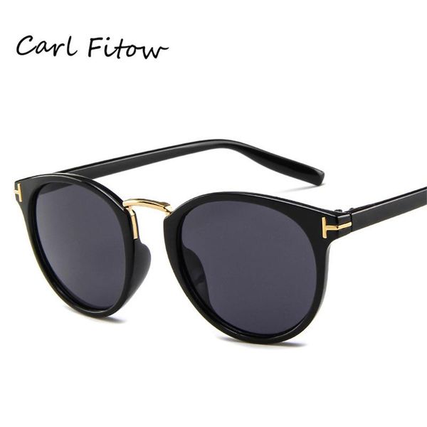 

sunglasses retro round tf logo women men uv400 2021 trending products ladies fashion sun glasses vintage feminino, White;black