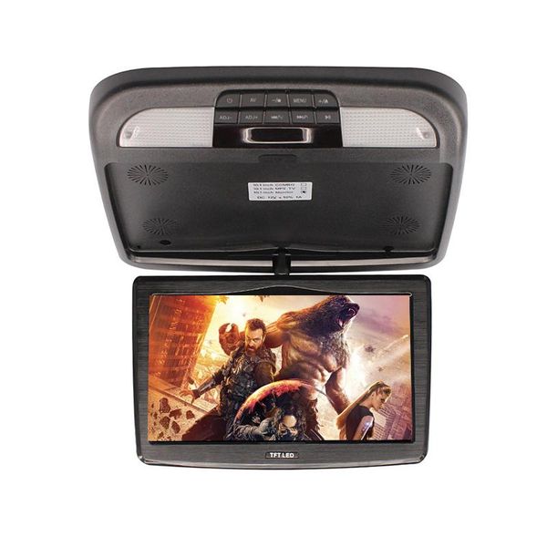 

car video 10 inch monitors 12v 10w automobile ceiling monitor led digital screen flip down players touch button accessories