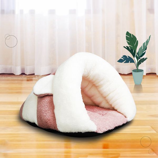 

winter deep sleep slippers sleeping bag round cat nt pet products