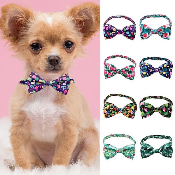 

dog apparel cute tropical fruit pet tie fresh flamingo comfortable exquisite cat fashion decorations supplies
