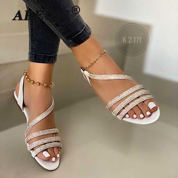 

2021 women sandals bohemia retro woman shoes flat rome ladies summer flats shoes woman casual sandals women's plus size female, Black
