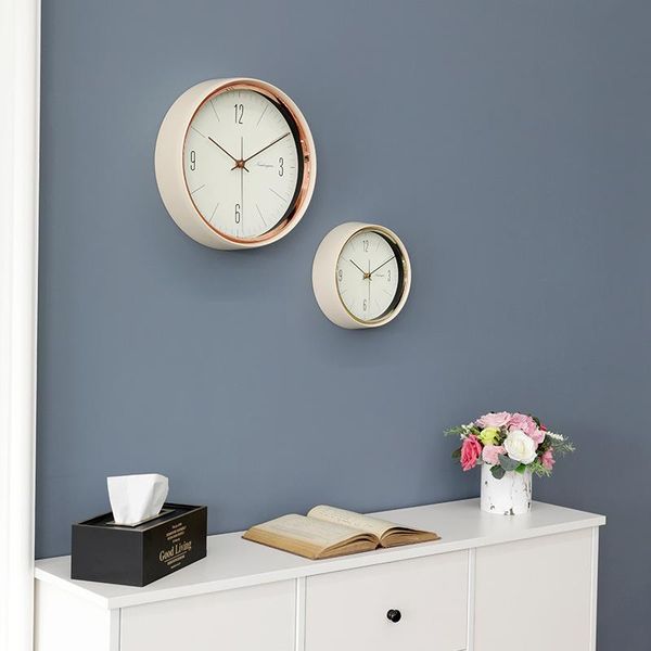 

wall clocks 9 inches creative personality clock living room household restoring ancient ways supe quartz mute digital