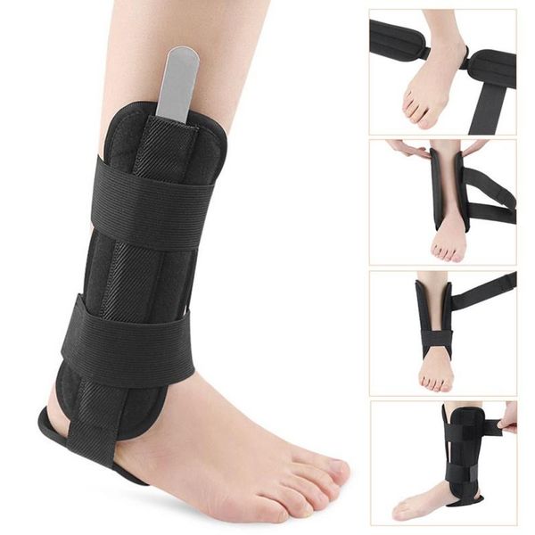 

1pcs sports ankle brace compression strap sleeves support 3d weave elastic bandage foot protective gear, Blue;black