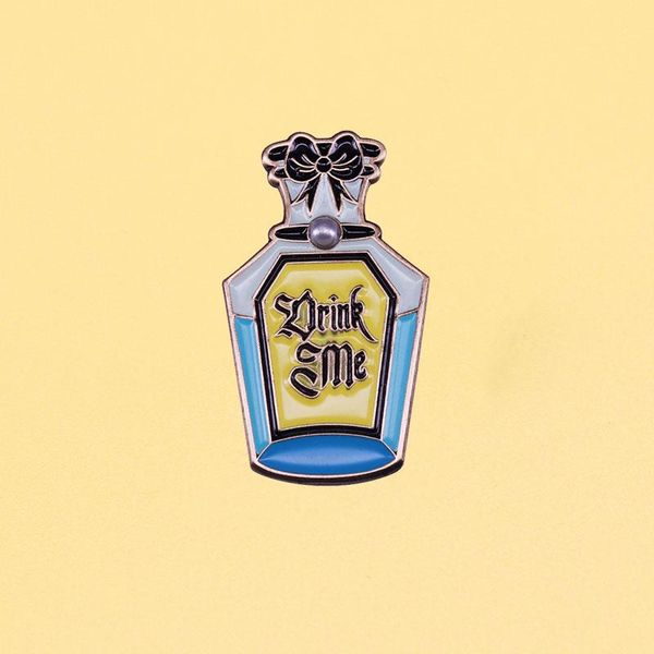 

pins, brooches animated film brooch lovely metal mage poison enamel pins men women fashion jewelry gifts hat clothes bag lapel badges, Gray