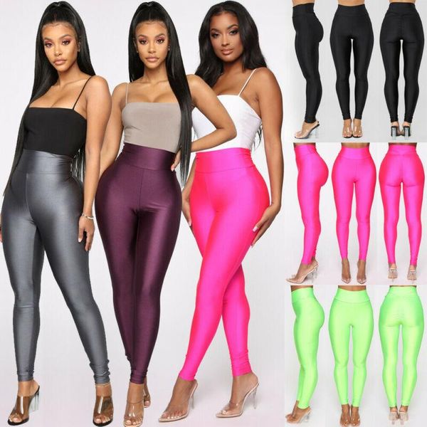 

yoga outfit style women push up pants fitness high waist sport jogging gym trouser solid skinny autumn ladies gift fashion 2021