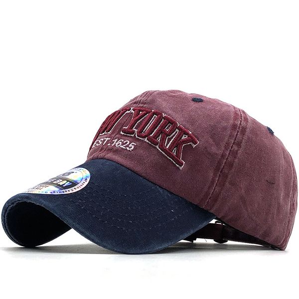 

ball cap summer men's hat baseball wash embroidery and women's leisure sun shading fishing, Blue;gray