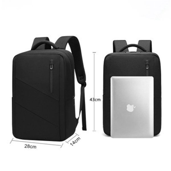 

hbp fashion business backpack lapbags waterproof computer backpack oxford cloth student school bag ship