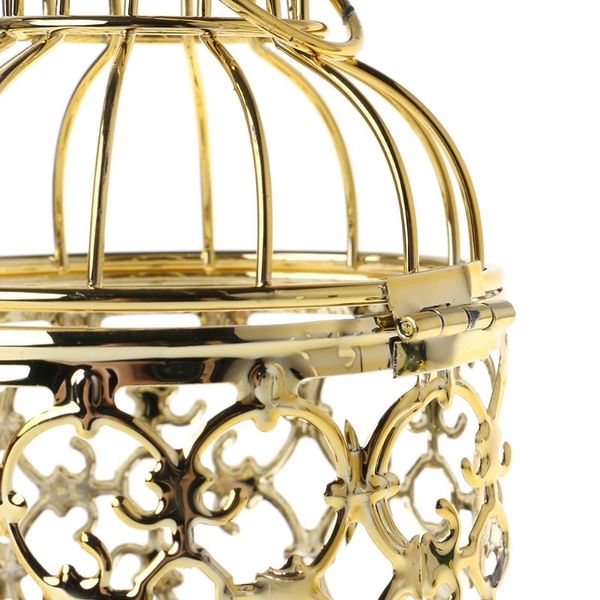 

hollow holder tealight candlestick hanging lantern vintage bird cage 3 colors n1ha