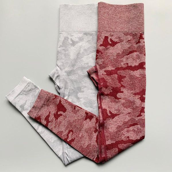 

nepoagym women new colors camo yoga pants women squat proof soft yoga leggings compression pants, White;red