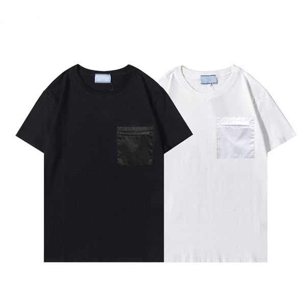 

fashion mens t shirt summer short sleeve 21ss european american 3d printing t-shirts men women couples casual clothes shirts, White;black