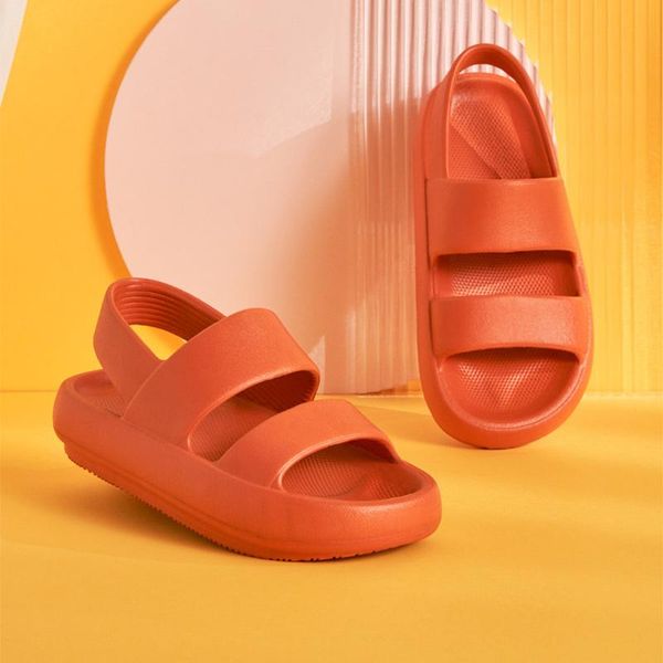 

sandals for women 2021 summer platform shoes outside slippers women's soft beach slides thick sole non-slip indoor des sandales, Black