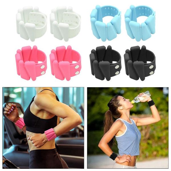 

accessories 2x adjustable weight bearing bracelet fitness wristband ring straps ankle weights equip