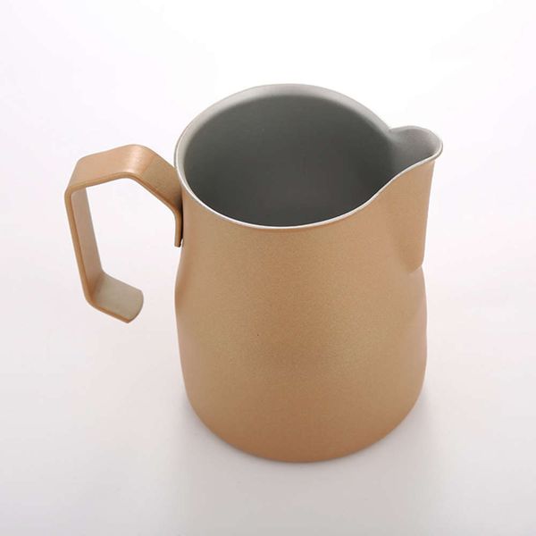 

350ml thick 18/8 stainls steel italian prso latte art milk frothing pitcher steaming jug milk foam container