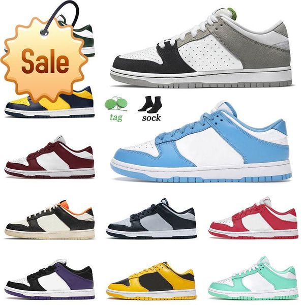 

2022 new quality sb for mens women running shoes unc chlorophyll grey fog mummy halloween laser blue university red authentic sneakers eur u, Black