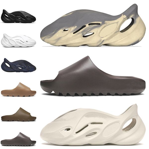 

slides shoes foam runner men sandals mx cream clay bone ararat white black moon grey mineral blue desert sand enflame orange mens womens sli