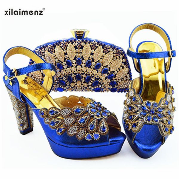 

dress shoes royal blue color nigerian women and bags to match set classics style italian designer party bag sets, Black