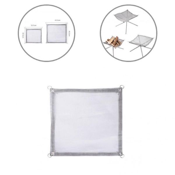 

tools & accessories anti-rust convenient strong stainless steel fireplace mesh for picnic