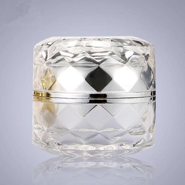 

storage bottles & jars acrylic 5g 10g eye cream bottle sample cosmetic case jar lotion packing container 100pcs