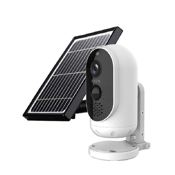 

qzt outdoor solar security camera wifi 140Â° angle outdoor cctv camera video surveillance rechargable wireless 2mp ip wifi